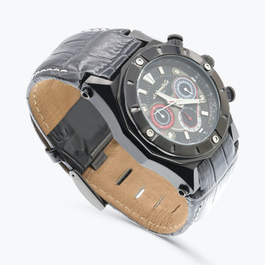 Avianne&Co Octavian Collection Men's PVD Plated Steel Watch